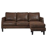 Abbyson Franklin Reversible Sectional