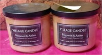 43 - NEW WMC LOT OF 2 CANDLES (N31)