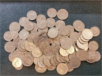 112 Misc Foreign Coins Most Canadian