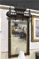 Eastlake Victorian Wall Mirror: