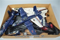 Vtg GI Joe Airplane Parts Lot w/ Rattler