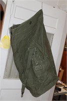Vintage Army Duffle Bag