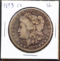 1879 Carson City Morgan silver dollar