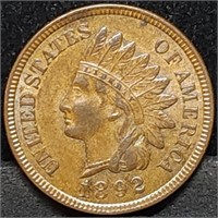1892 Indian Head Cent from Set, Nice!
