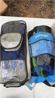 Speedo & u.S. Divers Scuba gear, flippers,