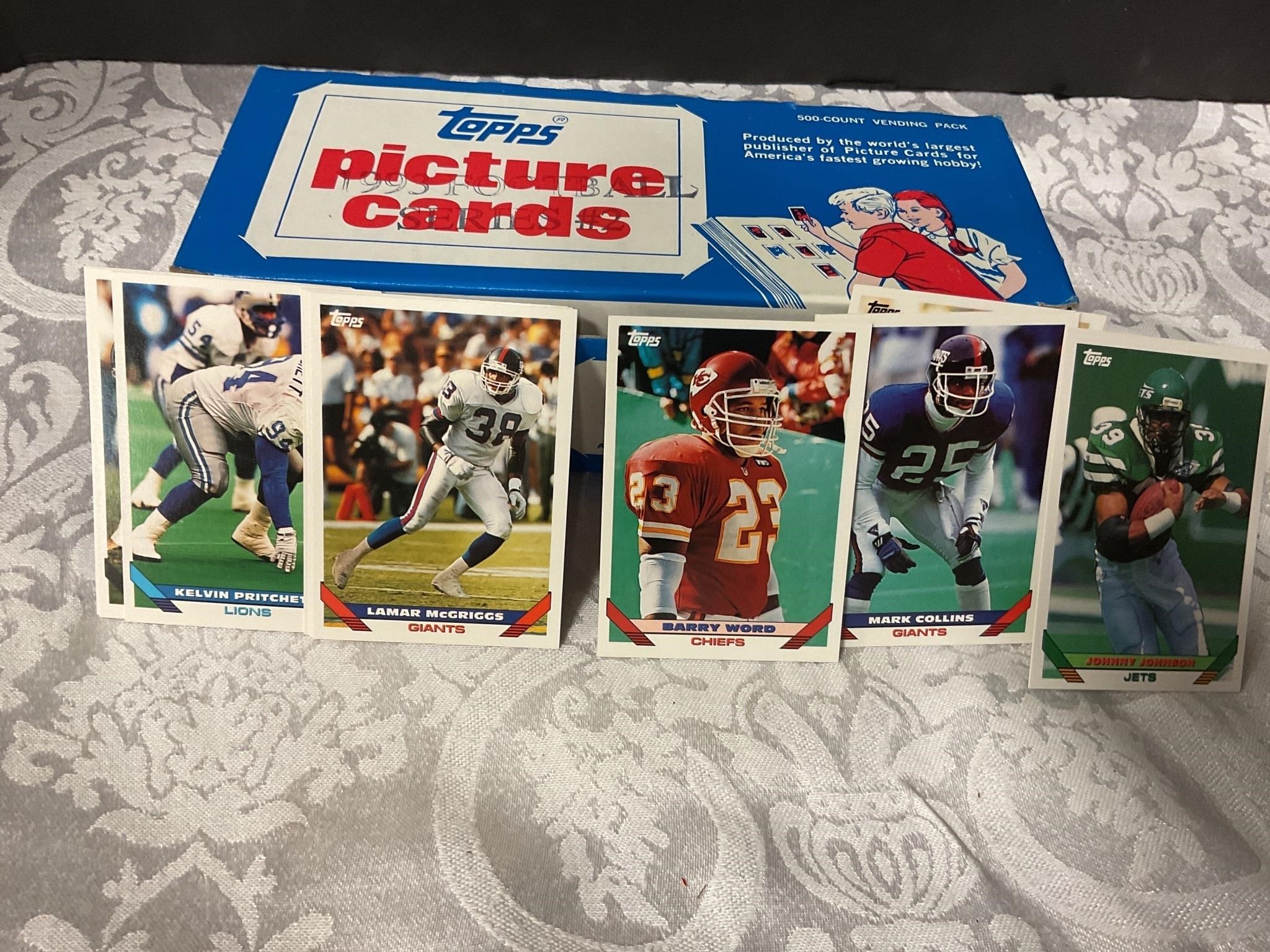 Topps 1993 picture cards