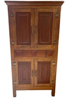 WOODEN CUPBOARD OR PANTRY