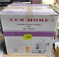 New Sewing Home Premier Serger HF-504D in Box