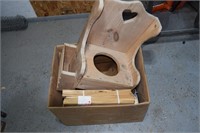WOODEN POTTY CHAIR
