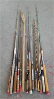 Assortment Of Fishing Poles #2