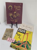 Post Card Album & other materials