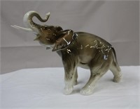 Vintage Royal Dux elephant figurine,