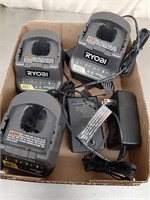 Ryobi 18V chargers