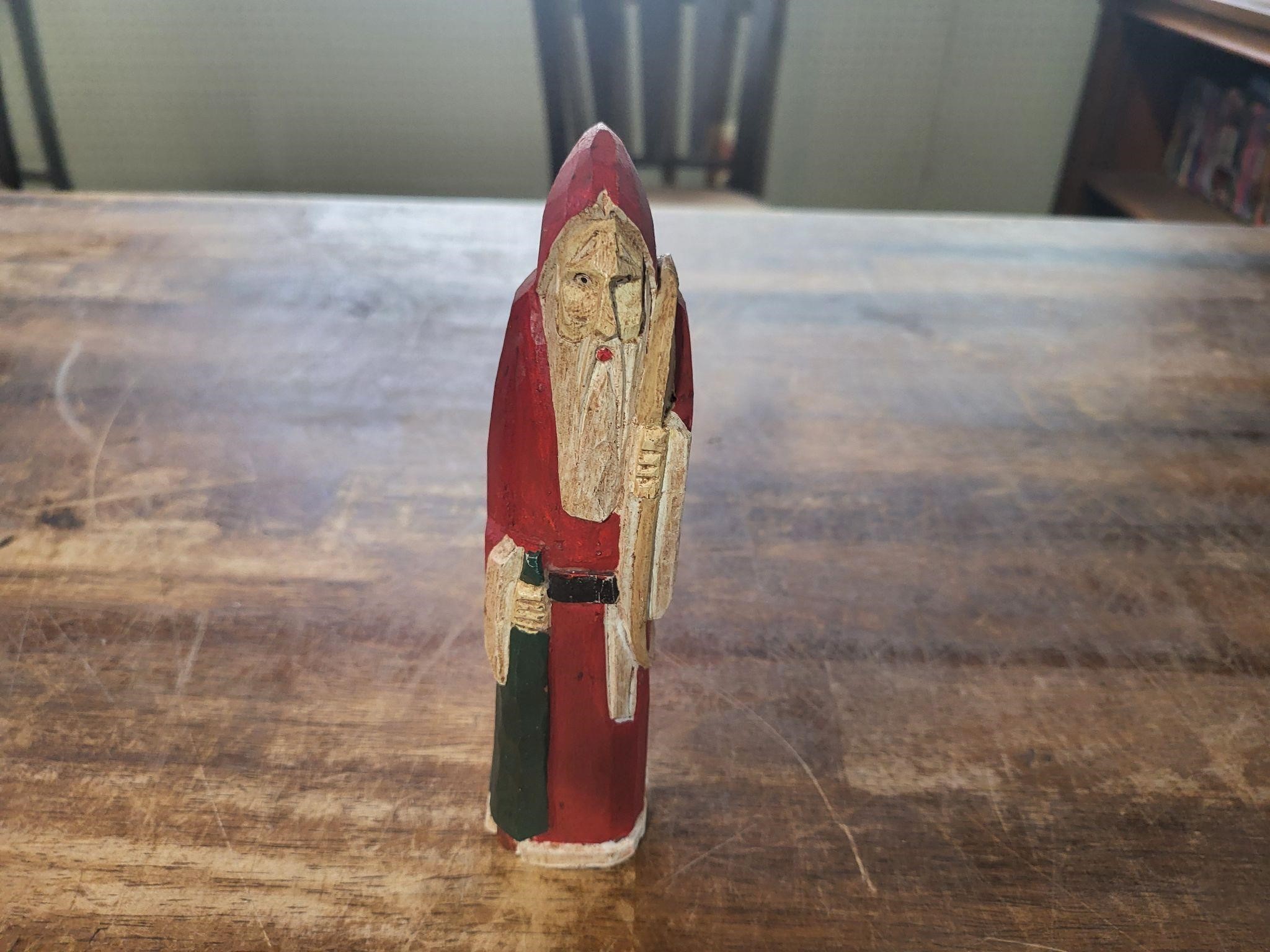 Wood Santa