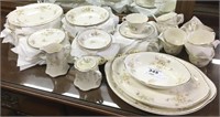 SET OF CROOKSVILLE CHINA, SVC. FOR 10 W/ SERVERS