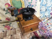 New Union Mfg Coffee Box grinder Pat. 1886