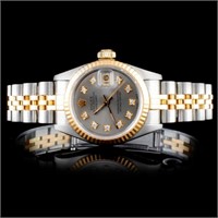 Rolex DateJust Diamond Ladies Watch