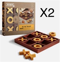 1 LOT (2) Refinery and Co Tic Tac Toe Set Jumbo,