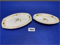 Bavaria Heinrich Platters (Small One Has Chip)