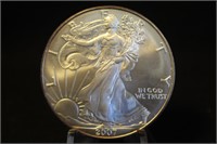 2007 1oz .999 Pure Silver Eagle