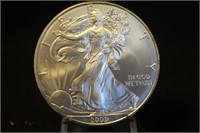 2009 1oz .999 Pure Silver Eagle