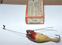 VINTAGE HEDDON WEEDLESS WIDOW & BOX ! - CSE