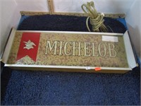 MICHELOB BEER LIGHT SIGN -- DOESN'T LIGHT-UP