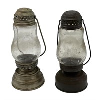 2 Vintage Skaters Lamps