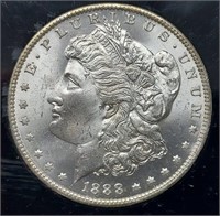 1888-O Silver Dollar BU