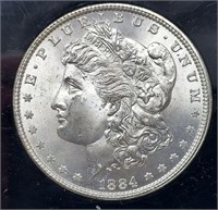 1884 Silver Dollar BU