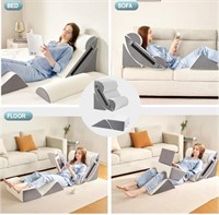 6pcs Orthopedic Bed Wedge Pillow Set for