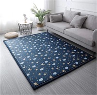 NEW $110  (4'11"x6'7") Thick Toddler Rug
