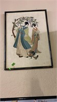 ORIENTAL NEEDLEPOINT PICTURE