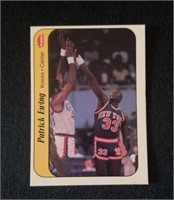 1986 Fleer Patrick Ewing Sticker #6