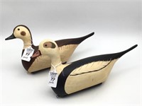 Pair of Jim Slack Old Squaw Decoys