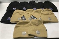 Lot of 12 Oilers NHL Toques - NEW $480