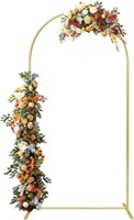 Metal Arch Backdrop Stand, 65x150cm, Gold