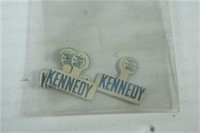 John F.  Kennedy Pinbacks