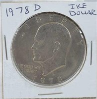 1978 D Ike Dollar