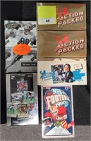 6 BOXES SEALED NFL TRADING CARDS