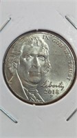 2018. P Jefferson nickel