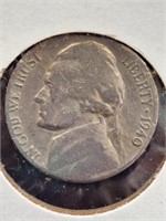 1940s Jefferson nickel