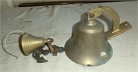 2 brass bells