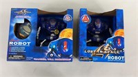 2pc NIP 1997 Lost In Space Robot Action Figures