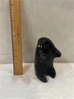 Vintage Soapstone Walrus Figurine