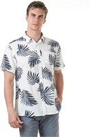 Leisurely Pace Men's Hawaiian Shirt, Small