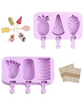 Silicone Reusable Popsicle & Cakesicle Molds -