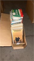 Box lot of traveling books/pamphlets