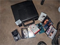 Assorted Cassettes & Case
