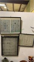3 framed prints - geological Institute of America